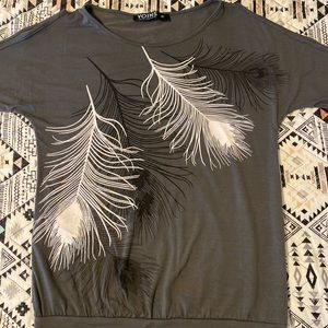 Women’s YOINS XS open shoulder cotton top! NWOT!!!